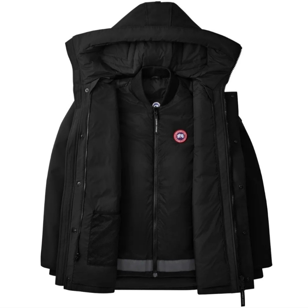 Canada Goose Garibaldi Hooded Parka with Vest Black 2XL 5817M AUTHENTIC NWT